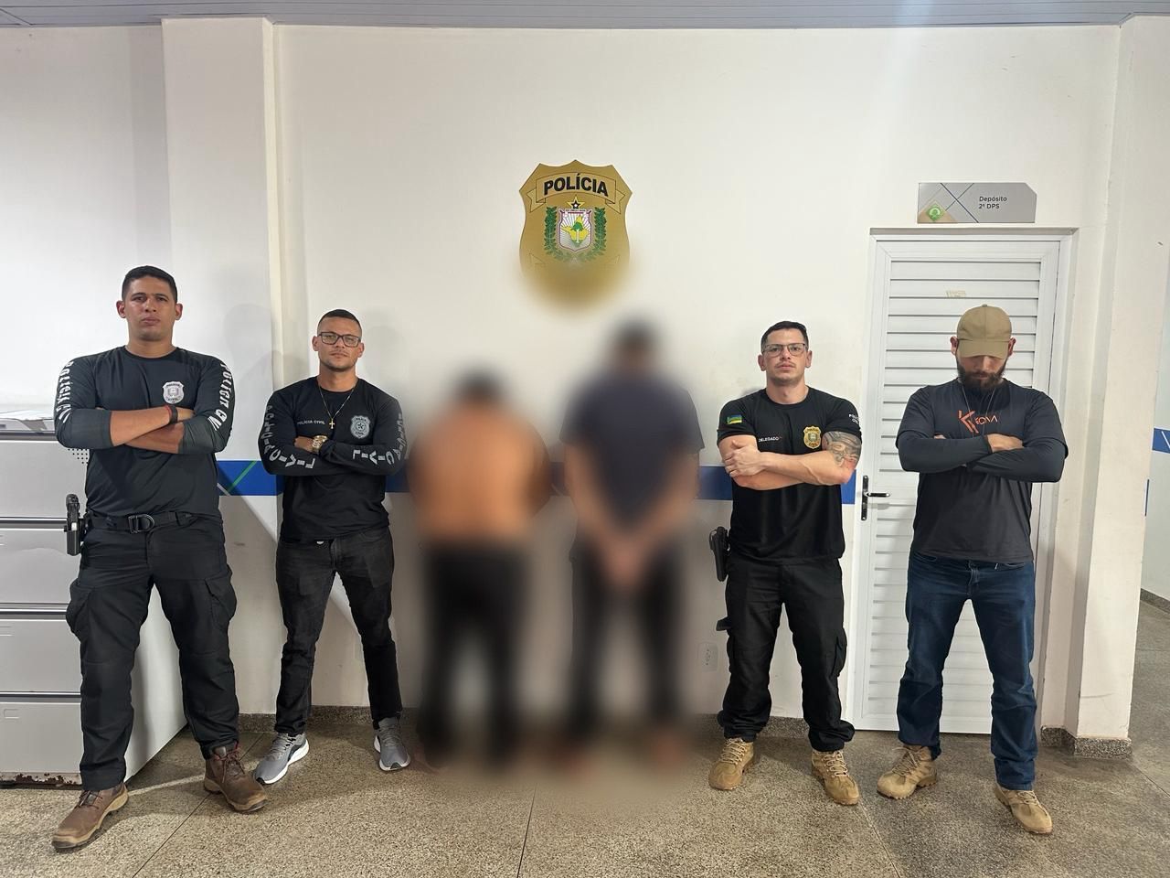 EM SANTANA, AÇÃO INTEGRADA ENTRE AS POLÍCIAS CIVIS DO AMAPÁ E DO PARÁ RESULTA NA PRISÃO DE DOIS INDIVÍDUOS